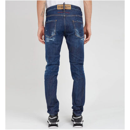 Dsquared² Blaue Baumwolljeans für Herren