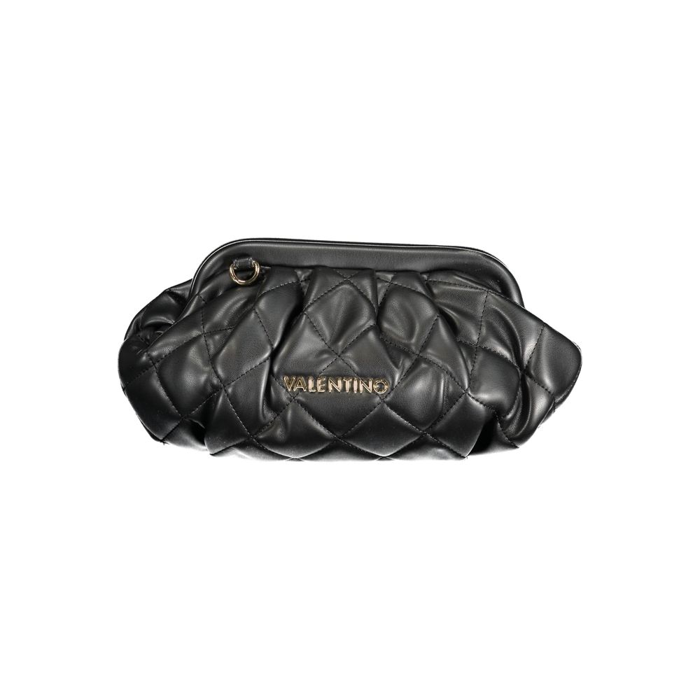 Mario Valentino Schwarze Polyethylen-Handtasche