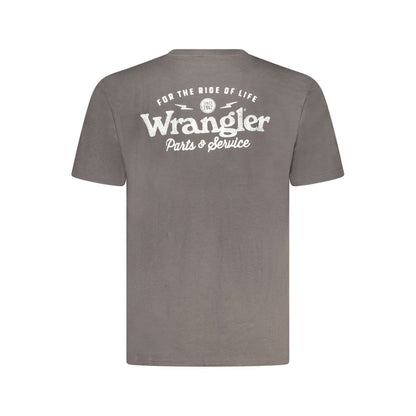 Wrangler – Schwarzes Baumwoll-T-Shirt