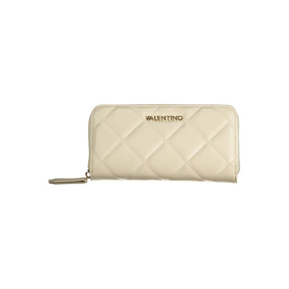 Mario Valentino Beige Polyethylene Wallet