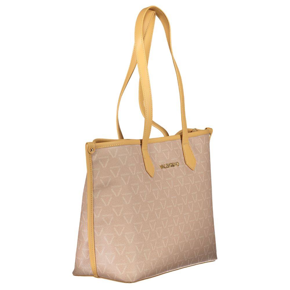 Mario Valentino Beige Polyethylen Damen Handtasche