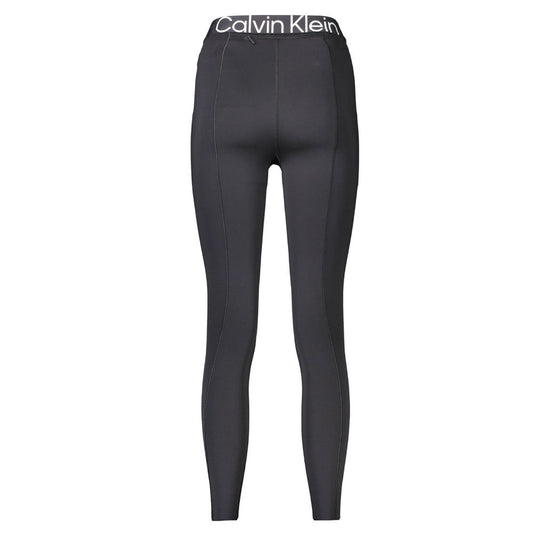 Calvin Klein Schwarze Polyester-Leggings für Damen