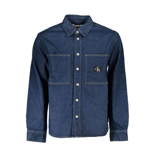 Calvin Klein Blaue Baumwolljacke für Herren