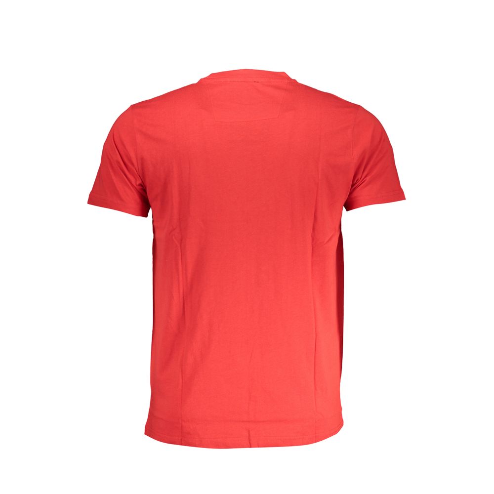Rotes Baumwoll-T-Shirt der Cavalli-Klasse
