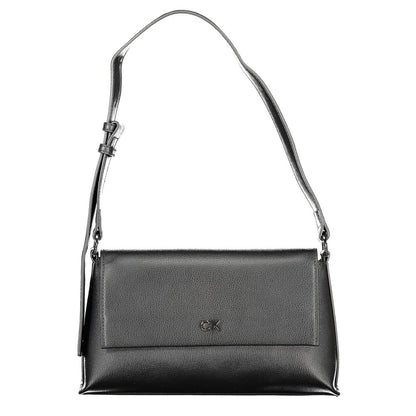 Calvin Klein Schwarze Polyester-Handtasche