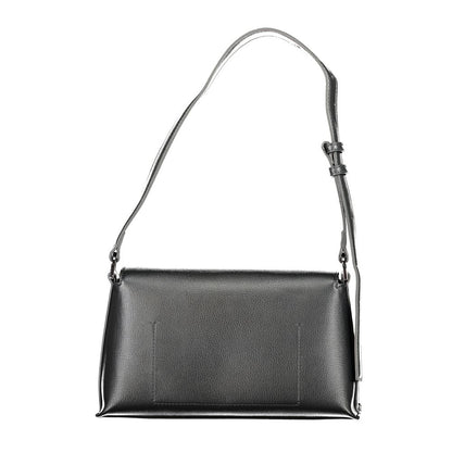Calvin Klein Schwarze Polyester-Handtasche