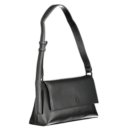Calvin Klein Schwarze Polyester-Handtasche