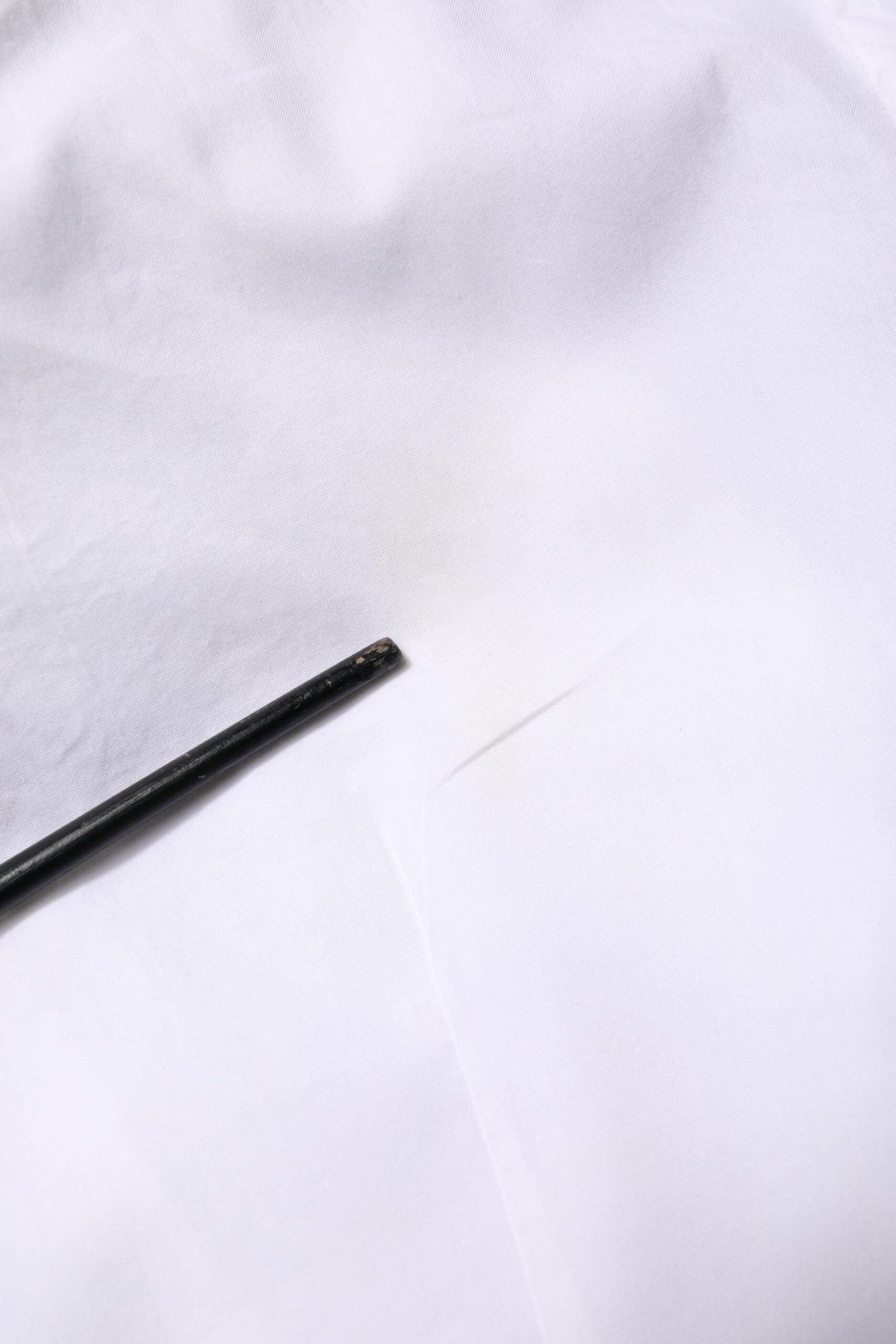 Dolce &amp; Gabbana – Weißes, goldfarbenes, langärmliges, formelles Baumwollhemd