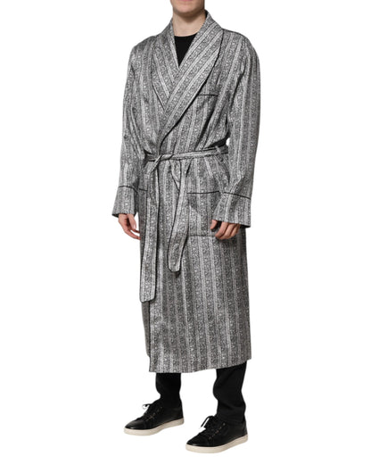 Dolce &amp; Gabbana – Mehrfarbige Wickeljacke mit Blumenmuster