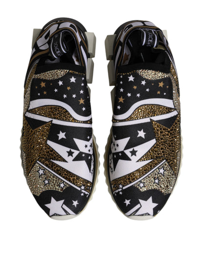 Dolce &amp; Gabbana Mehrfarbige Sorrento Low Top Sneakers Schuhe