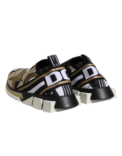 Dolce &amp; Gabbana Mehrfarbige Sorrento Low Top Sneakers Schuhe