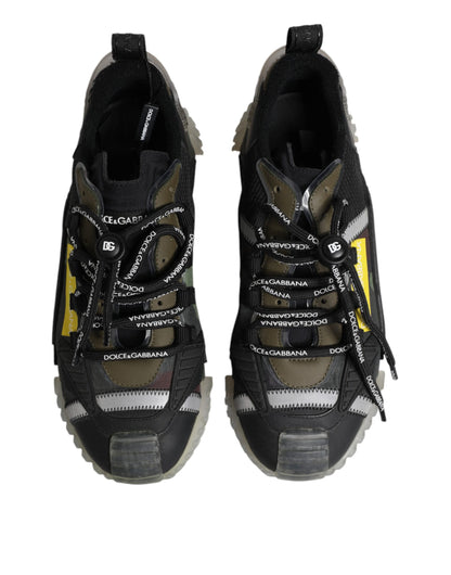 Dolce &amp; Gabbana – Mehrfarbige Low-Top-Sneakers „NS1“ mit Schnürung