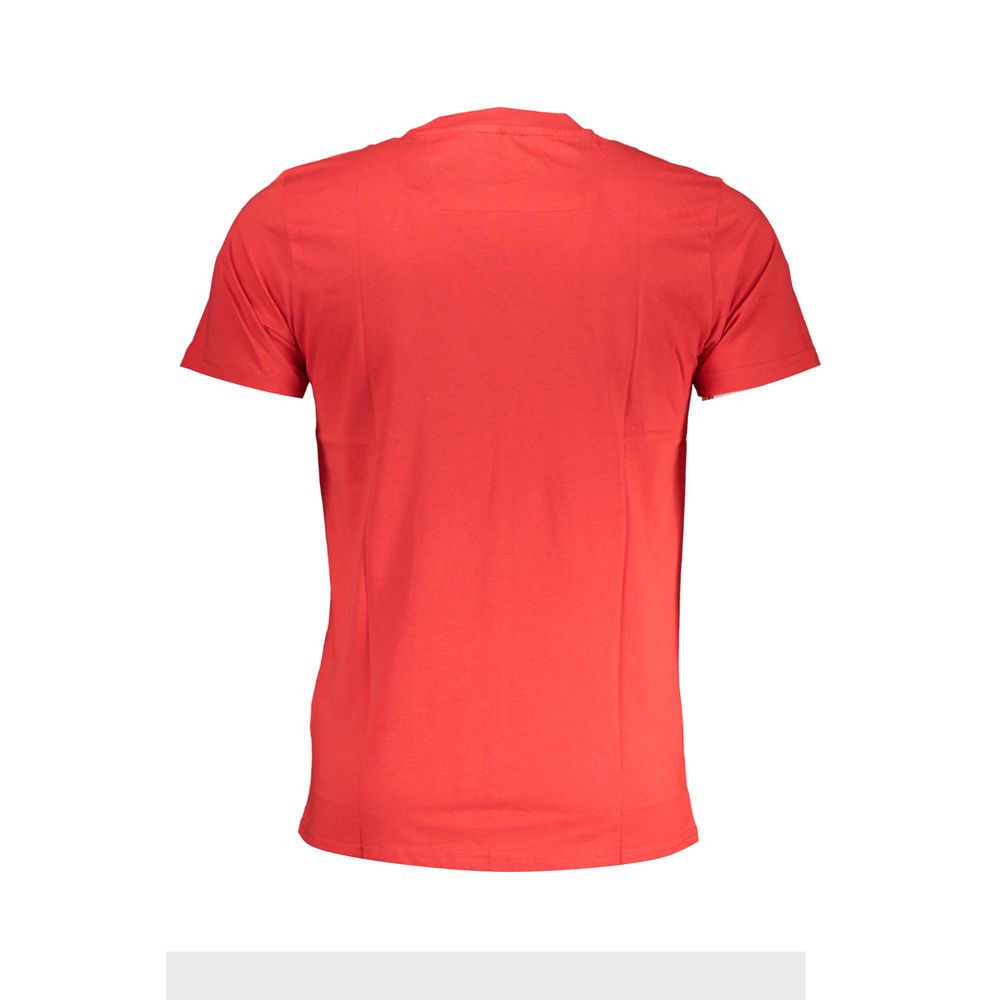 Rotes Baumwoll-T-Shirt der Cavalli-Klasse