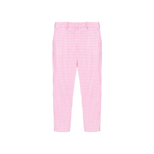 Balmain Pink Cotton Women Pants