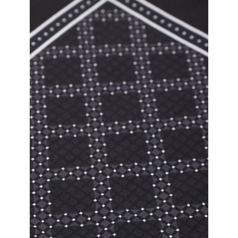 Schwarzes Einstecktuch aus Seide von Dolce &amp; Gabbana