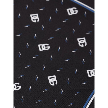 Schwarzes Einstecktuch aus Seide von Dolce &amp; Gabbana