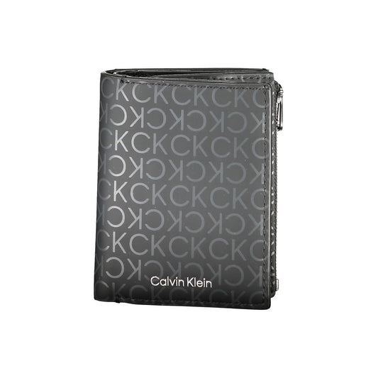 Calvin Klein Schwarze Polyester-Geldbörse