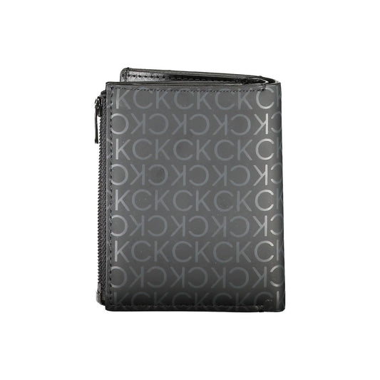 Calvin Klein Schwarze Polyester-Geldbörse
