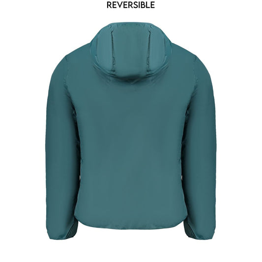 Norway 1963 Green Polyamide Men Reversible Jacket