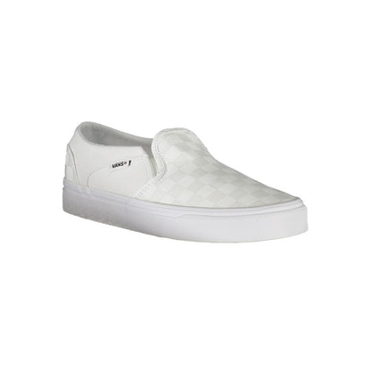 Vans – Weiße Polyester-Sneaker