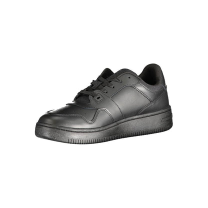 Tommy Hilfiger – Schwarze Polyester-Sneaker