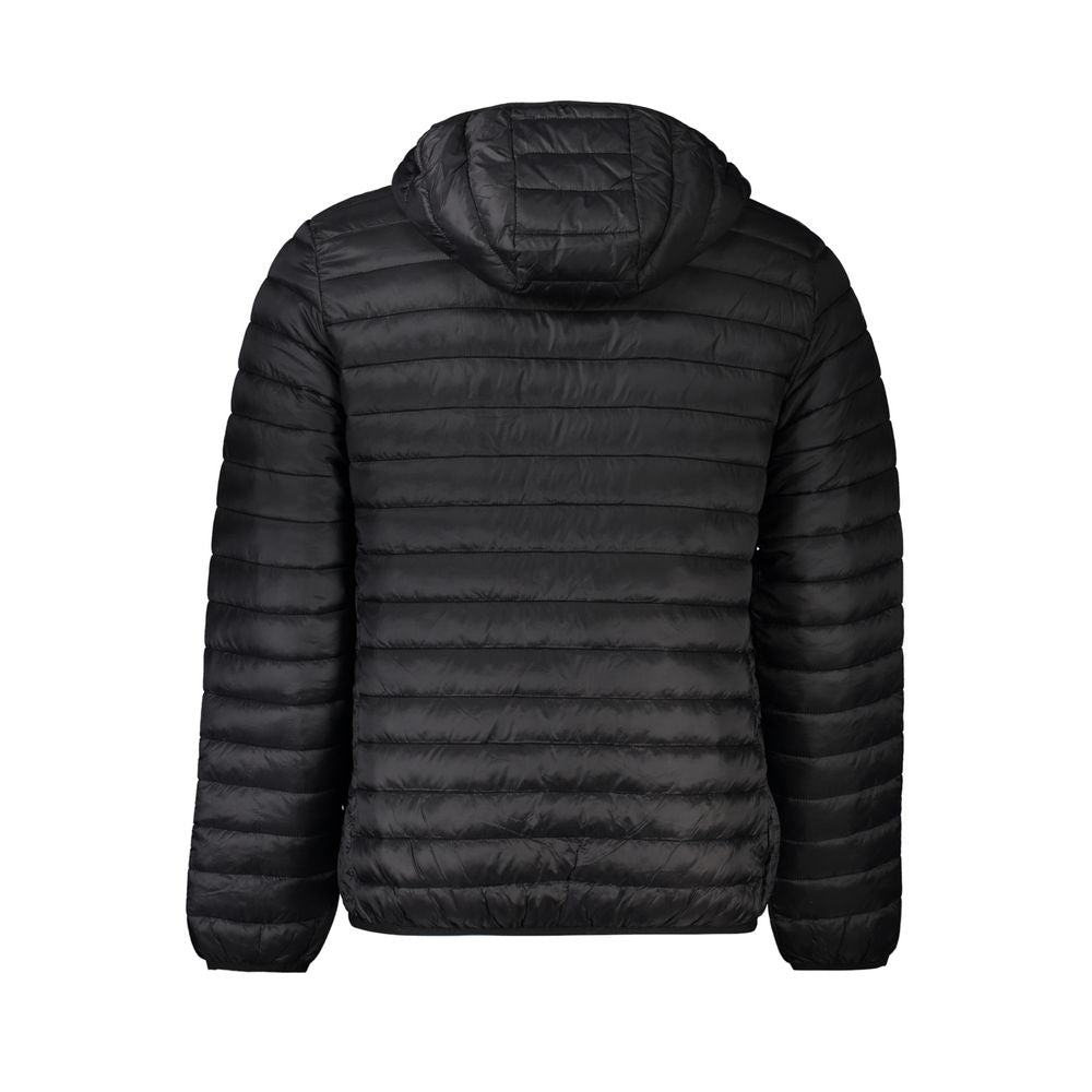 Cavalli Class Schwarze Polyamid-Herrenjacke