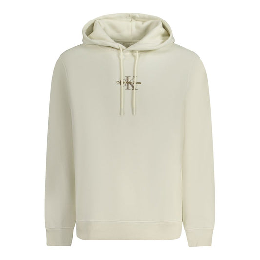 Calvin Klein Weißer Baumwollpullover für Herren