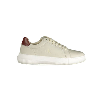 Calvin Klein Herren-Sneaker aus braunem Leder