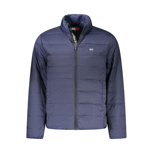 Tommy Hilfiger – Blaue Polyamid-Herrenjacke