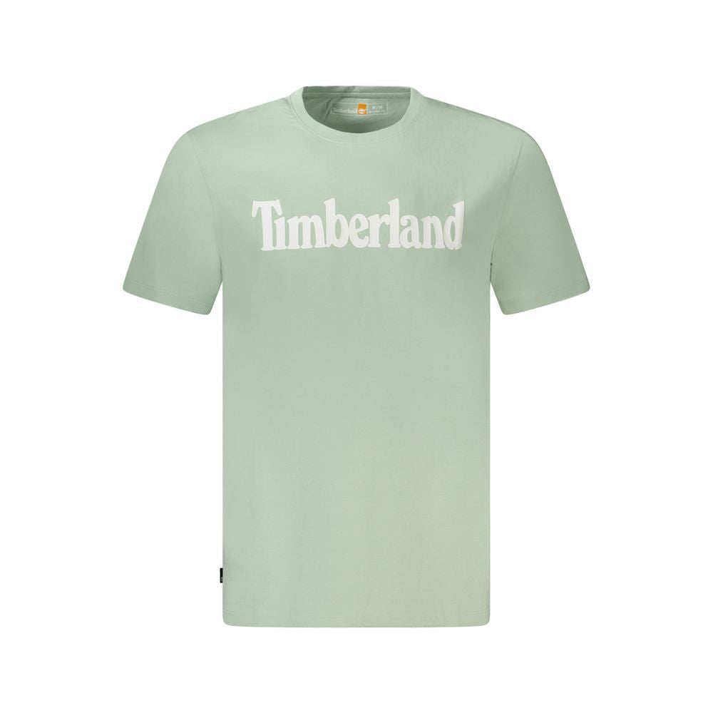 Grünes Baumwoll-T-Shirt von Timberland
