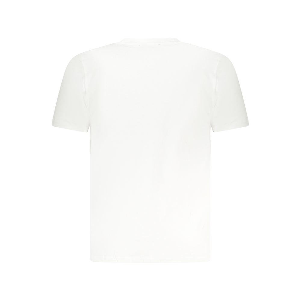 Weißes Baumwoll-T-Shirt der Cavalli Class