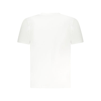 Weißes Baumwoll-T-Shirt der Cavalli Class