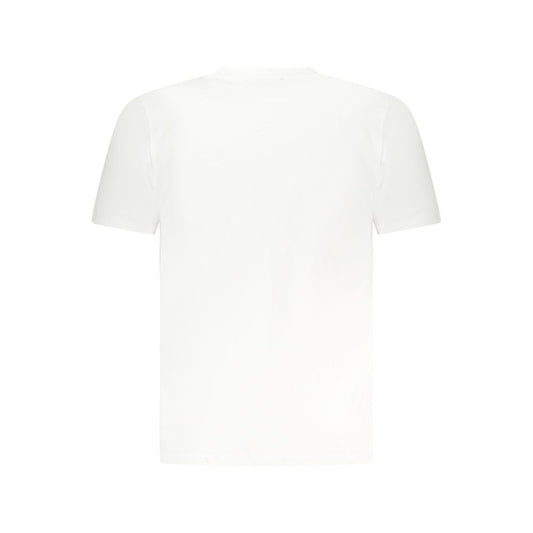 Weißes Baumwoll-T-Shirt der Cavalli Class