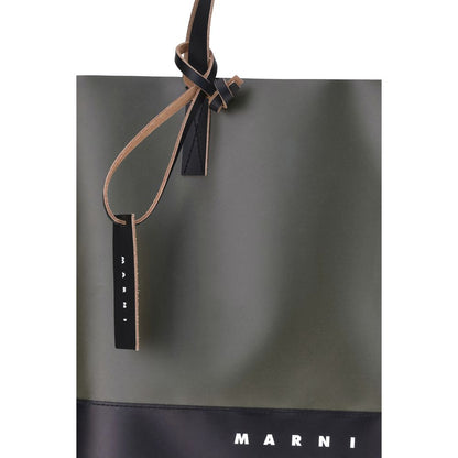 Marni Schultertasche aus mehrfarbigem Polyethylen