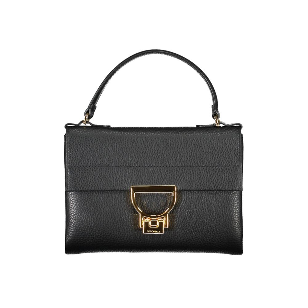 Coccinelle Damen Handtasche aus schwarzem Leder