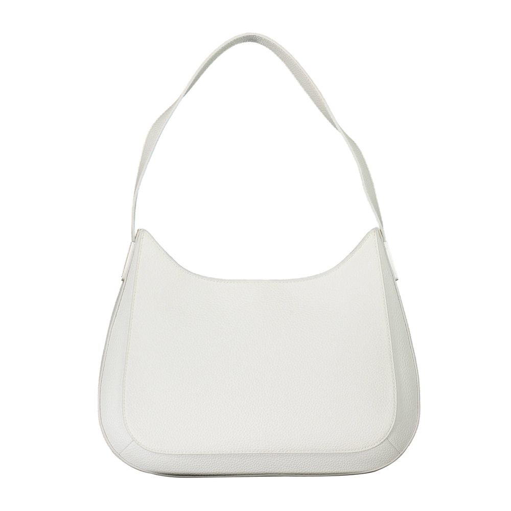 Calvin Klein Weiße Polyester Damen Handtasche