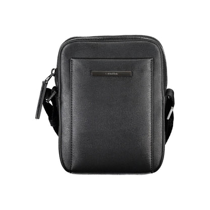 Calvin Klein – Elegante schwarze Umhängetasche mit eleganten Details
