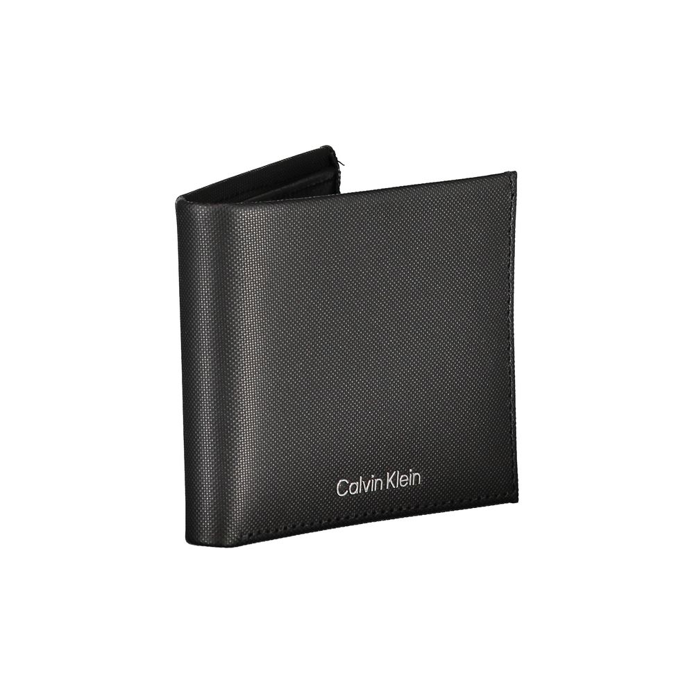 Calvin Klein – Elegante Geldbörse aus Leder mit zwei Fächern