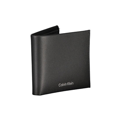 Calvin Klein – Elegante Geldbörse aus Leder mit zwei Fächern
