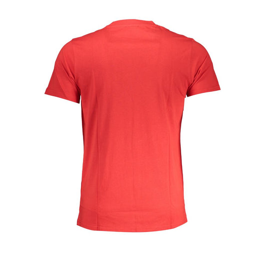 Rotes Baumwoll-T-Shirt der Cavalli-Klasse