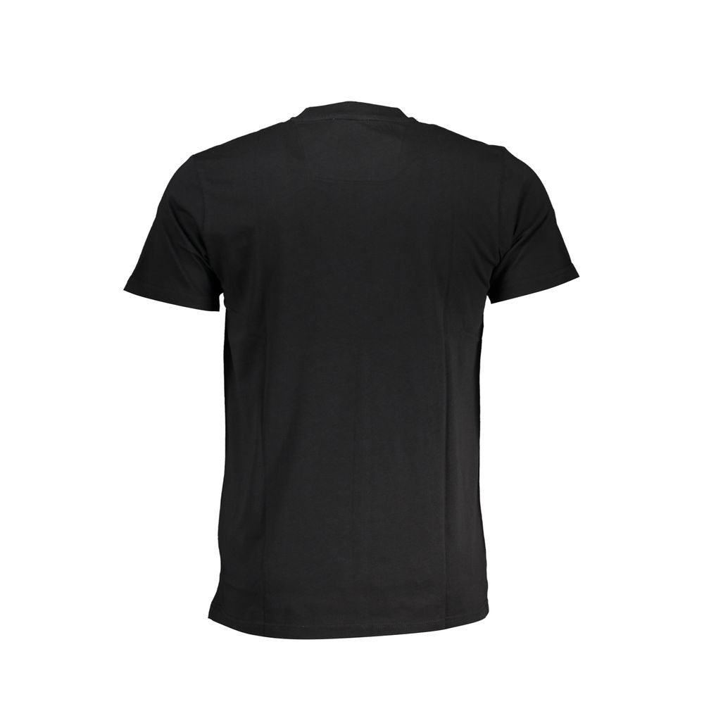 Schwarzes Baumwoll-T-Shirt der Cavalli Class
