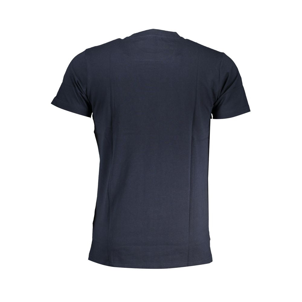Blaues Baumwoll-T-Shirt der Cavalli Class