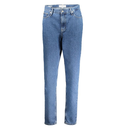 Calvin Klein Blaue Baumwolljeans für Damen