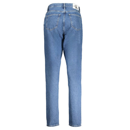 Calvin Klein Blaue Baumwolljeans für Damen