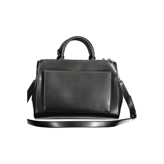 Guess Jeans – Schwarze Polyethylen-Handtasche
