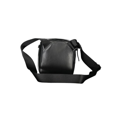 Calvin Klein – Schwarze Umhängetasche aus Polyethylen für Herren