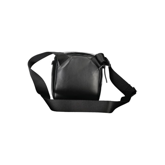 Calvin Klein – Schwarze Umhängetasche aus Polyethylen für Herren