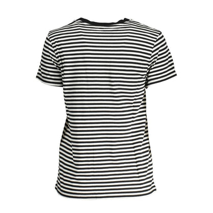 Levi's Schwarzes Baumwoll-T-Shirt für Damen
