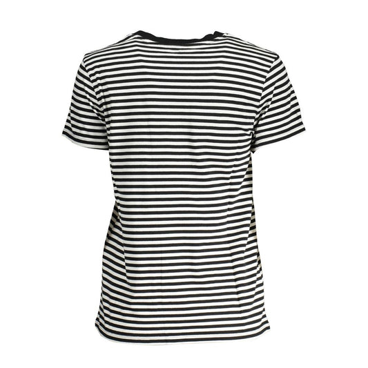 Levi's Schwarzes Baumwoll-T-Shirt für Damen