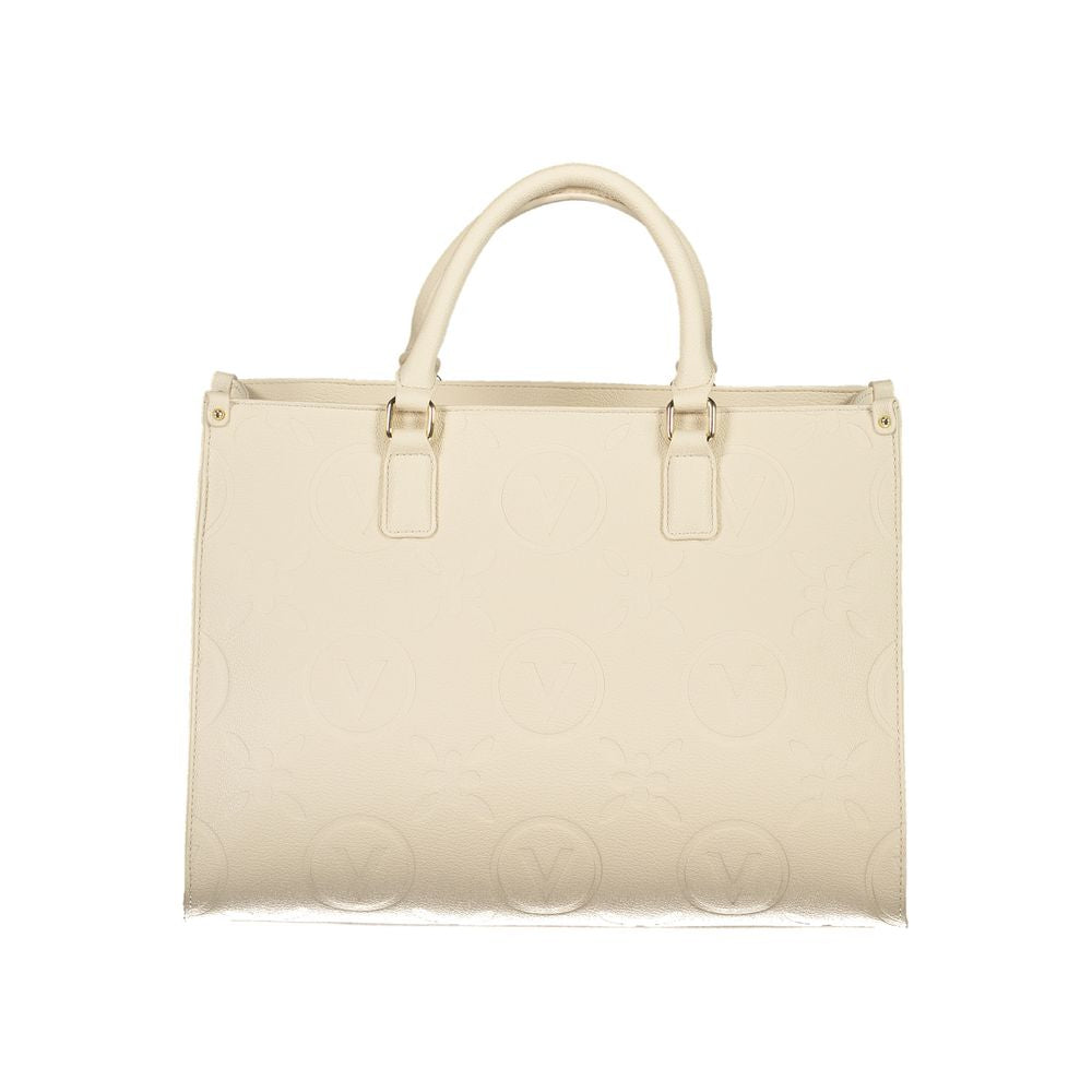 Mario Valentino Beige Polyethylen Damen Handtasche